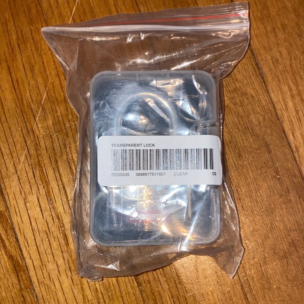 Clear/Transparent Supreme Lock Accessory